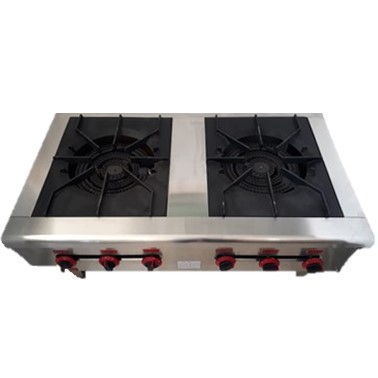 COCINA A GAS  (2 Hornillas Doble)